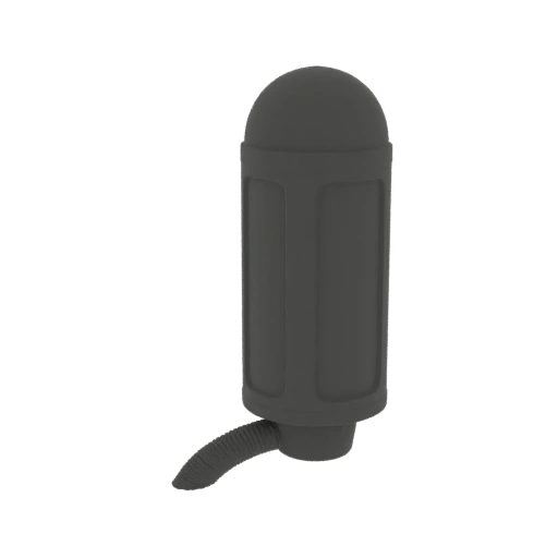 Industrial Signal Antenna Cover with Corrugated Conduit