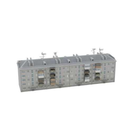 Soviet-Era Apartment Building