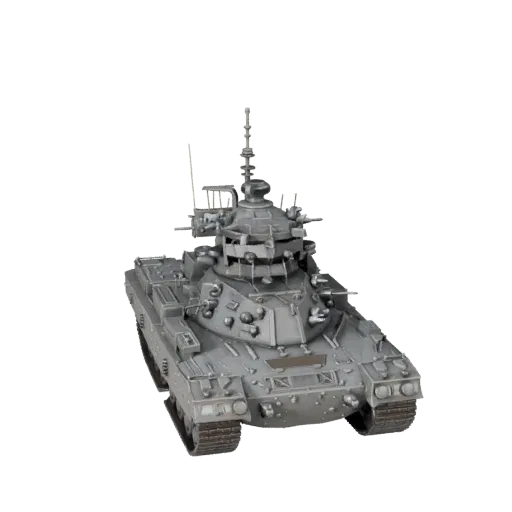 Destroyer Warship 3D Model for Unity - Low Poly PBR Asset
