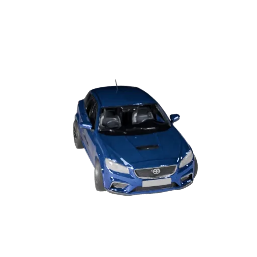 Car 3D Model for Blender & Games - Realistic PBR Asset