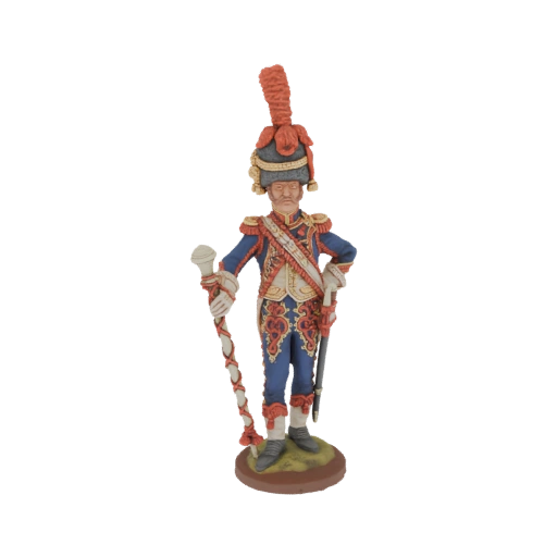 French Hussar Drummer Miniature
