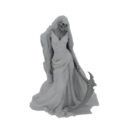 Grim Reaper Bride 3D Model