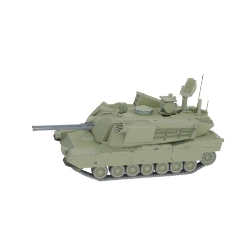 Modern Main Battle Tank 3D Model