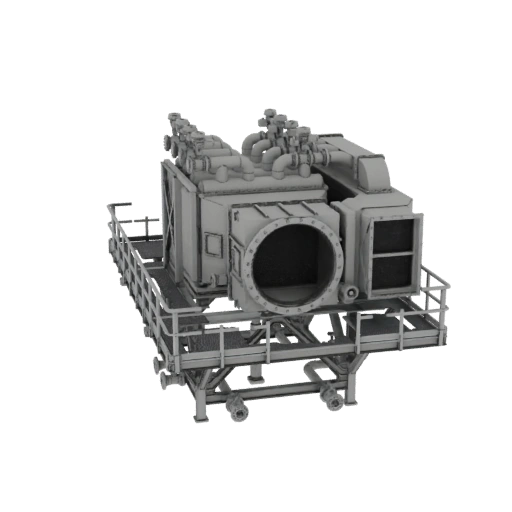 Industrial Condensing Unit 3D Model