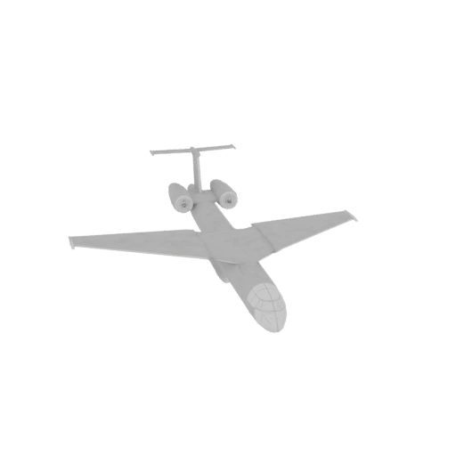 Antonov An-72 Aircraft 3D Model
