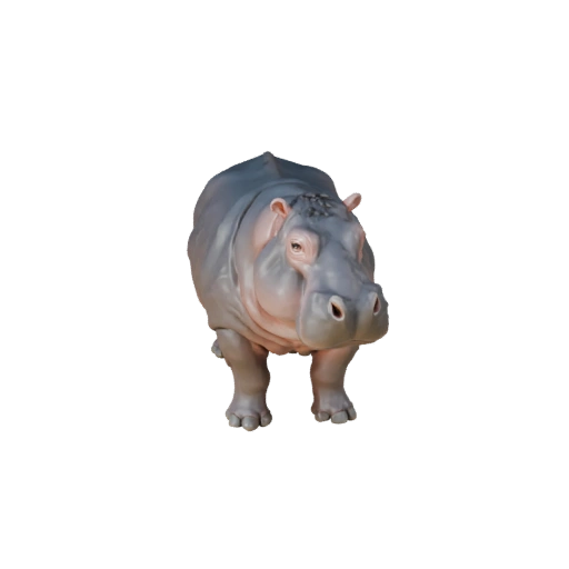 Modello 3D Ippopotamo Realistico - Asset PBR Rigged per Giochi | Royalty-Free