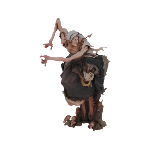 Wicked Witch with Mice