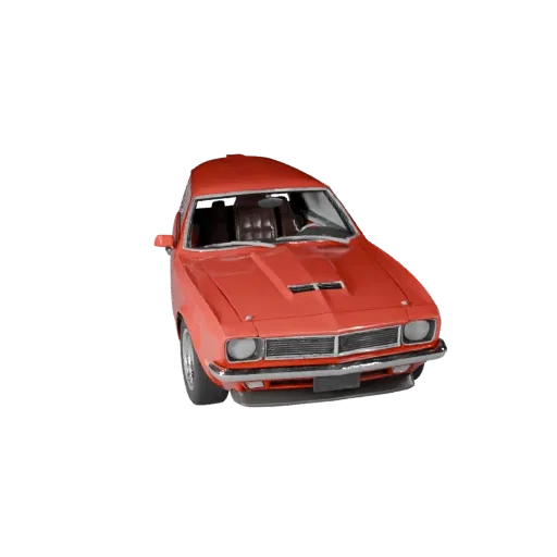 High Poly Muscle Car 3D Model for Studio Renders - PBR