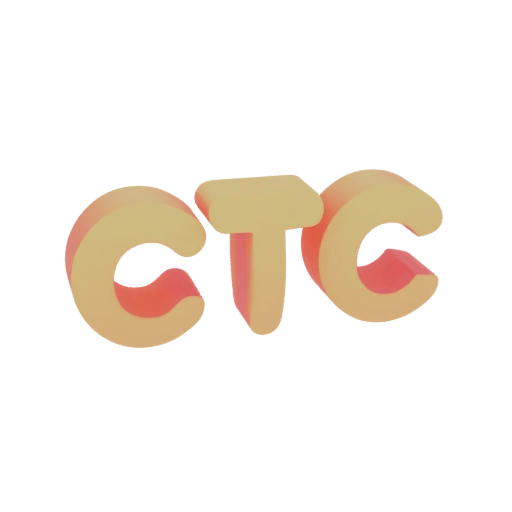 CTC Logo 3D Model