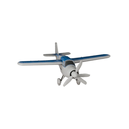 Modèle 3D STL d'avion à hélice imprimable pour objets de collection &