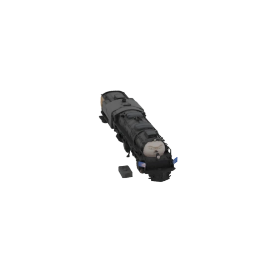 Steam Locomotive 3D Model