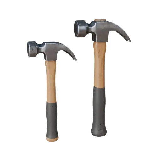 Worn Hammer Modular 3D model, isometric modular kit view, showing painted metal, functional silhouettes.