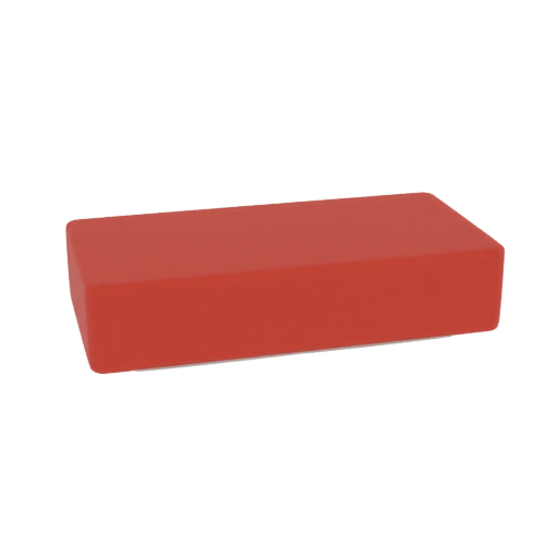 Red Rectangular Block