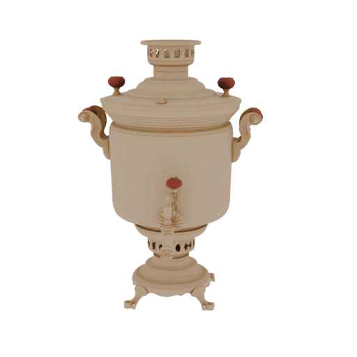 Traditional Samovar 3D Model