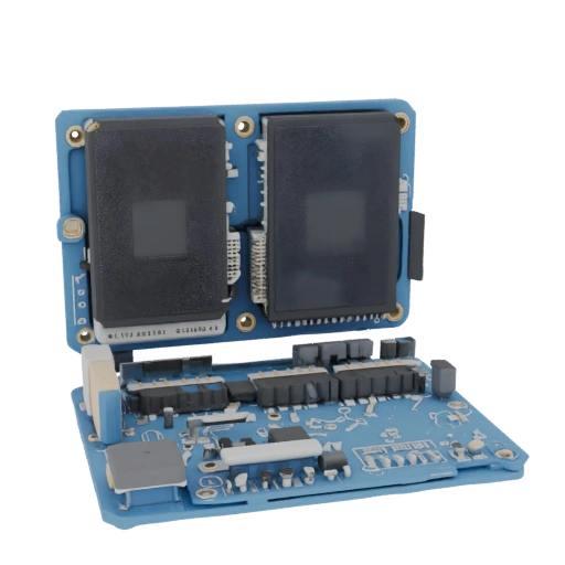 Case for Arduino Nano with 18650 battery and two SIM800L boards