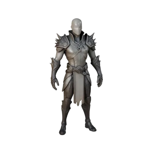 Fantasy Mage Character Model - Rigged
