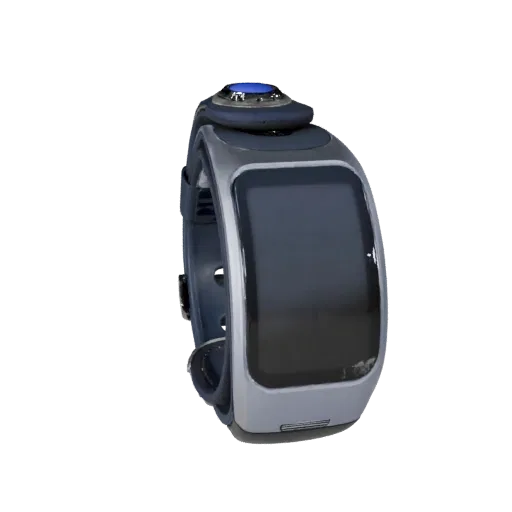 Fitness Style Band High Poly 3D model, close-up studio render, showing silicone, wearable fit.