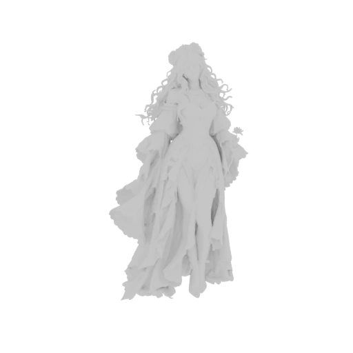 Fantasy Elven Princess 3D Model