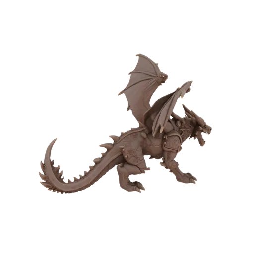 Fantasy Dragon Warrior Miniature STL