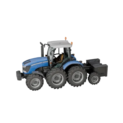 Game Ready Farm Tractor 3D Model for Realtime Games - PBR